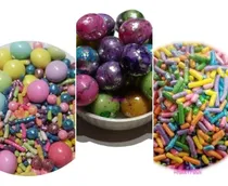 Comprar Sprinkles Pascua Granillo Confeti Comestible Huevito Kit 3