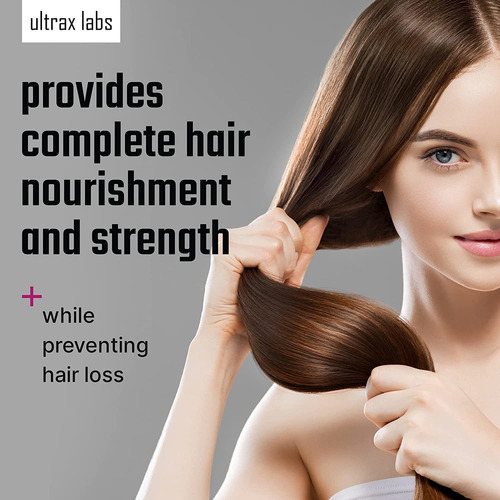 Ultrax Labs Hair Rush Dht Bloqueador De Caída De Cabello Max
