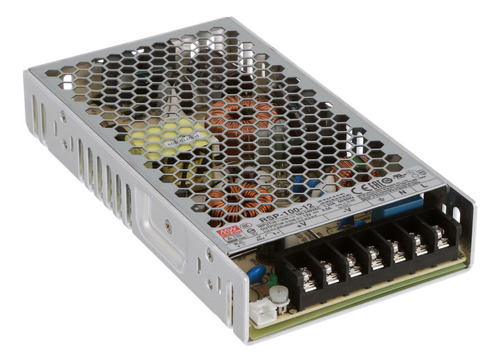 Rsp-100-48 Fonte Chaveada AC/DC 100.8W Saída 48Vdc 2.1A - Mean Well
