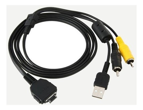 Cable Usb Audio Y Video Para Camara Sony Dsc-w110 W120 W130