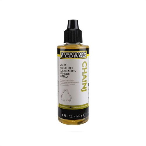 Lubricante Para Cadena Bicicleta Pedros Wet Lube Mixto 120ml