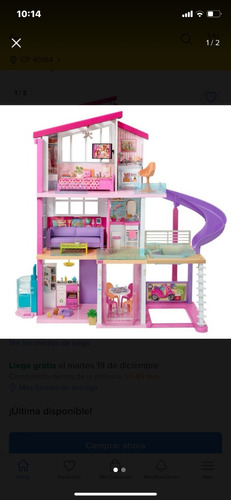 Barbie Set De Juego Nueva Casa 3 Niveles Tobogan Alberca