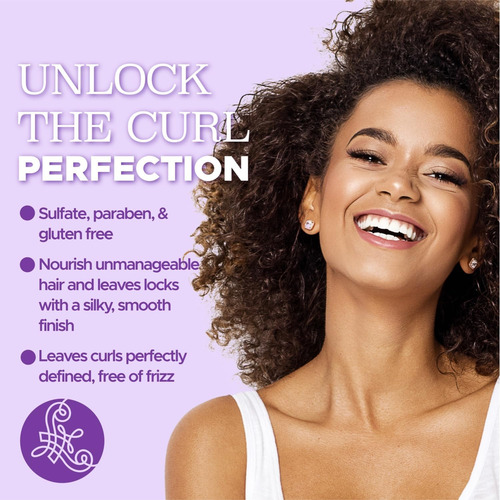 Shampoo Realçador Luseta Curl Nutritivo E Hidratante Para El