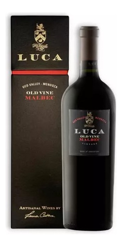 Vino Tinto Luca Old Vine Malbec 750ml C/estuche Valle De Uco