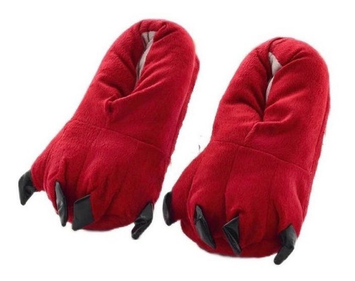 Pantuflas Invierno Garras Dinosaurio Kawaii Kigurumi