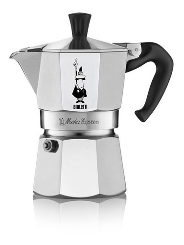 Cafetera Italiana Expresso 3 Tazas Bialetti Moka