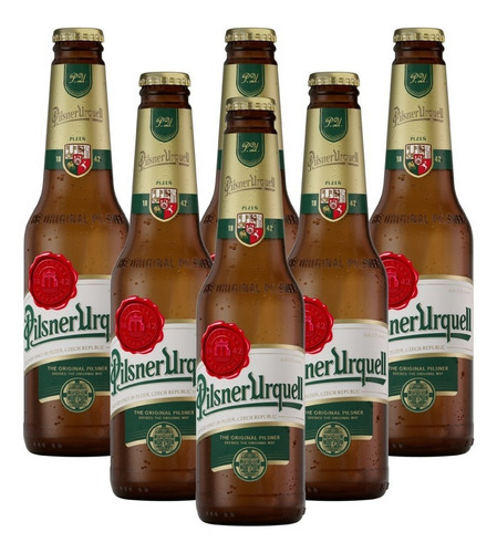 Six Pack De Cervezas Artesanales Pilsner Urquell 330 Ml