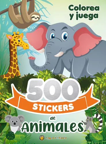 500 Stickers Kawaii Libro Para Niños 2415