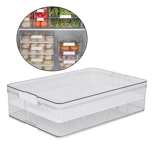 Organizador De Almacenamiento De Alimentos De Plástico B