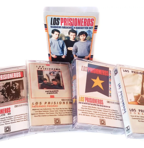 Los Prisioneros Box Cassette Bootleg