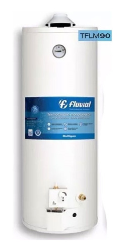 Termotanque Multigas Fluvial Gas Tflm 90 L Colgar Tcp Apoyar