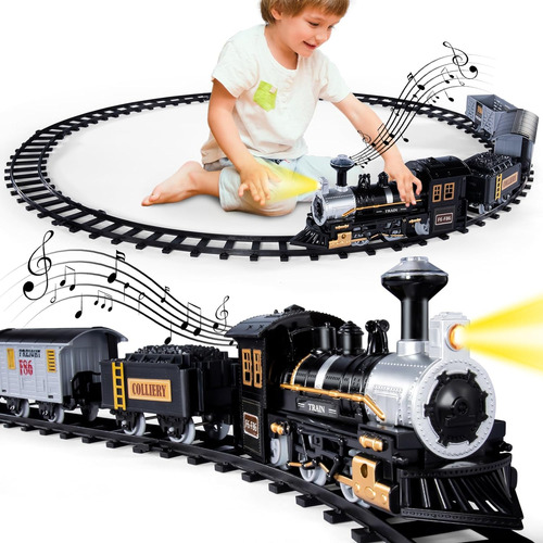 Conjunto De Trem Para Crianças, Brinquedos De Trem Elétricos