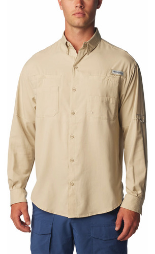 Camisa Columbia Tamiami Ii Mangas Largas Hombre (fossil)