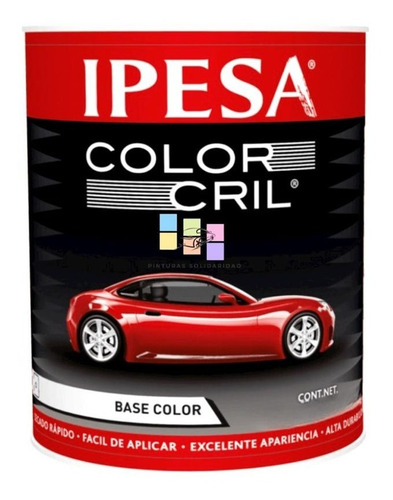 Base Color Rojo Limpio Obscuro Ipesa 2408