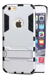 Case Touch Armor Ironman Plateado iPhone 5 / 5s / Se