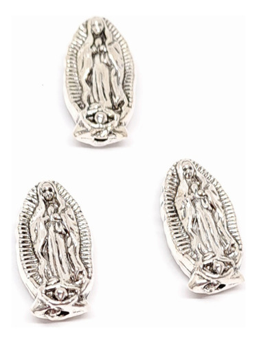 Pack X 50 Dijes Virgen De Guadalupe Pulseras Insumos Bijoute