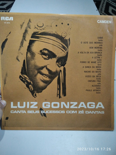 Lp Luiz Gonzaga Canta Seus Sucessos Com Zé Dantas 