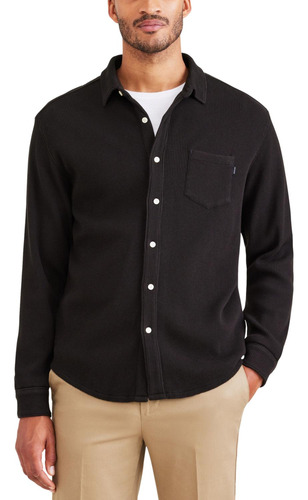 Camisa Hombre Knit Button Up Shirt Dockers®