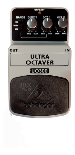 Pedal Ultra Octaver Behringer Uo300