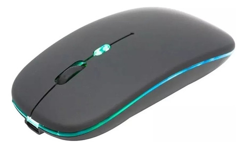 Mouse Inalambrico Recargable Bluetooth Ergonomico 3b Luz Led