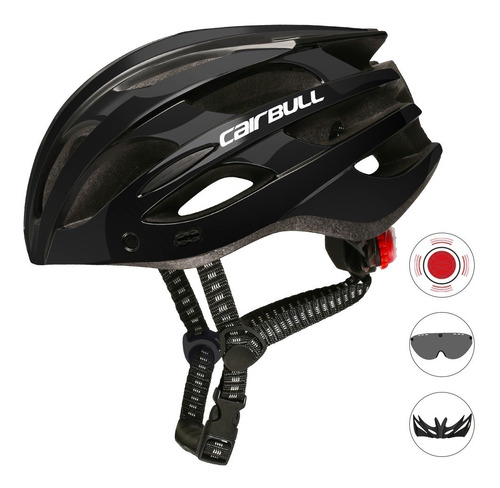 Casco Ruta Cairbull Spark Talla Unica M-l Negro O Gris 