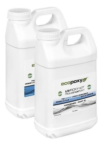 Imagen 1 de 2 de Ecopoxy Uv Poxy Kit 8 Litros