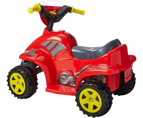 Prinsel Cuatrimoto Roja El ctrica Montable Ni os Cuotas sin inter s