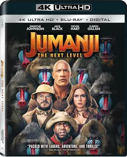 Jumanji: The Next Level [4k Ultra Hd Blu-ray Digital]