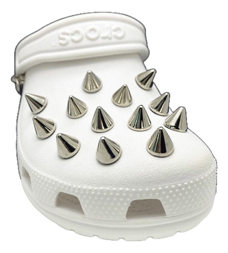 Juego Pines Picos Accesorio Sandalia Para Crocs Jibbitz Punk