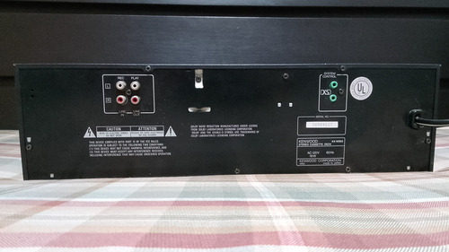 Deck Kenwood Kx-w893 C/detalle ( Sony Technics Teac Pioneer (Usado)