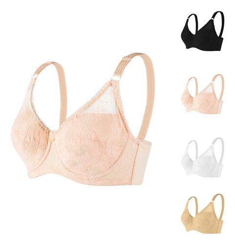 A Ropa Interior De Encaje Fino De Algodón Para Mujer Con Pec
