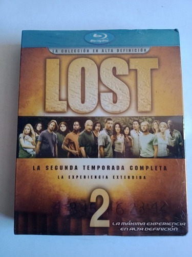 Lost Temporada 2 Pelicula Blu Ray Original Nueva Sellada