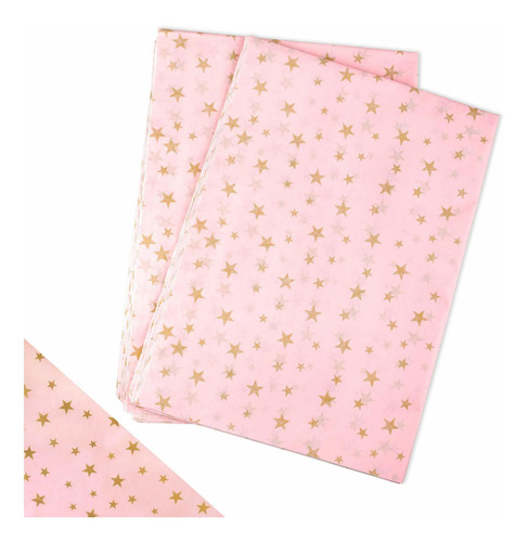 Hoja Papel Seda Rosa Dorado  in Para Bolsa Idade Fiesta