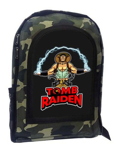 Mochila Camuflada Mortal Kombat A32