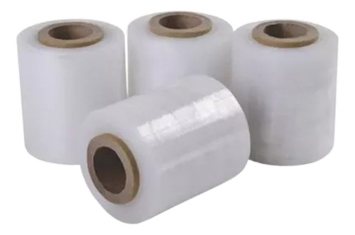 Film Stretch Virgen 10cm Rollo Cristal Atar Embalar