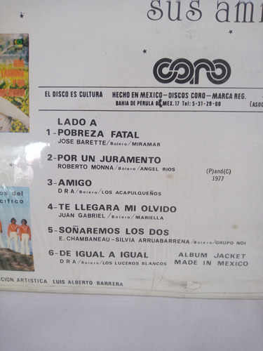 Lp Felicidades 78 Varios Artistas Bolero-cumbia 1977 Seminue (Usado)