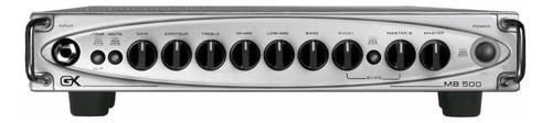 Cabezal De Bajo Gallien Krueger Mb 500 (500w) Color Gris