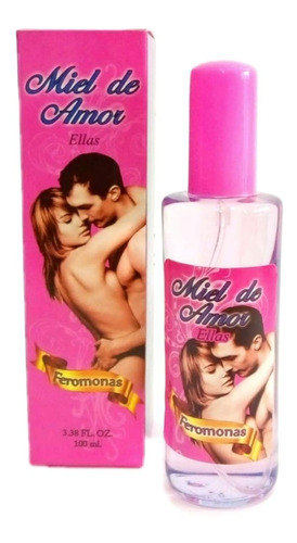 Perfume Mujer Miel De Amor Ellas Con Feromonas 