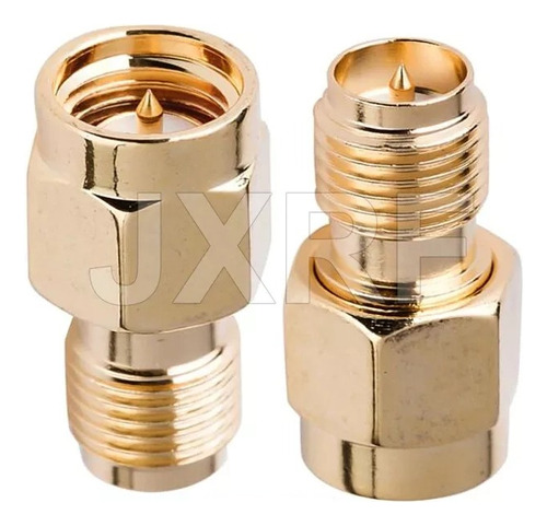 Convertidor Adaptador Sma Plug Macho A Rp-sma Hembra Recto