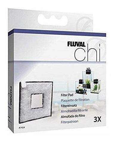 Filtro Repuesto Fluval Chi Ii, 3 Unidades.