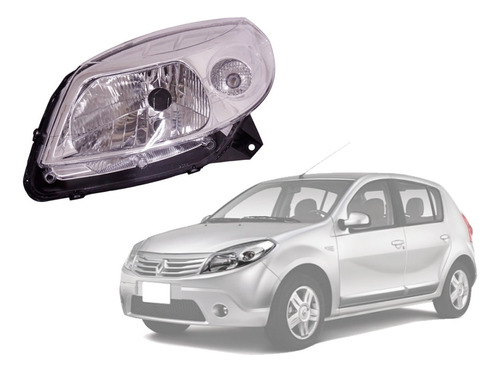 Óptico Delantero Izquierdo Renault Sandero 2009-2013