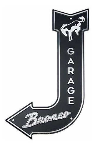 Señales - Hangtime Ford Bronco Garage Sign, Vintage Metal Au