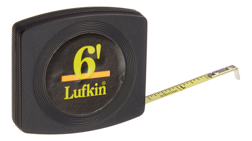 Lufkin Handy Pocket Tape, 1/4  X 6'