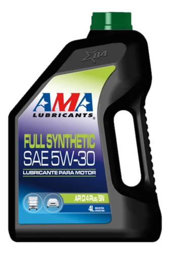 Aceite Lubricante Motor Ama Full Sintetico 5w30 4l