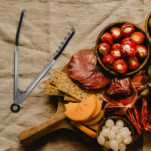 Pinza Para Barbacoa, Pinza Única, Pinza De Silicona Para Ali