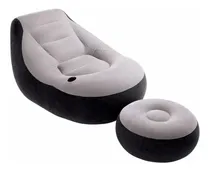 Comprar Sofá Sillón Intex Inflable Puff Con Posa Pies Y Posa Vaso