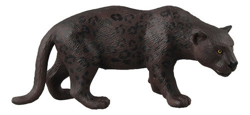 Figura De Juguete Modelo Animal Pantera Negra Ornamento [u]
