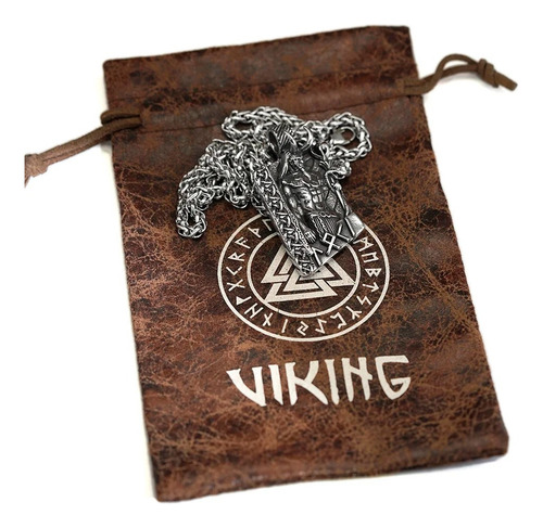 Ghost Store Lm Collar Hombre Dios Loki Thor Nórdico Runas