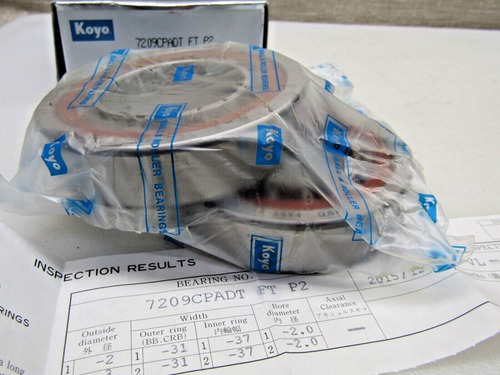 Koyo 7209cpadt-ftp2 7209ct 7209cd Super Precision 2 Bear Jje