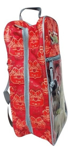 Bolso De Mano Shrek Wabro Color Rojo